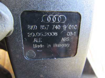Audi OEM A4 B8 Seat Belt Receiver, Rear Right 8K0857740B 2009 2010 2011 2012 2013 2014 Sedan Wagon4